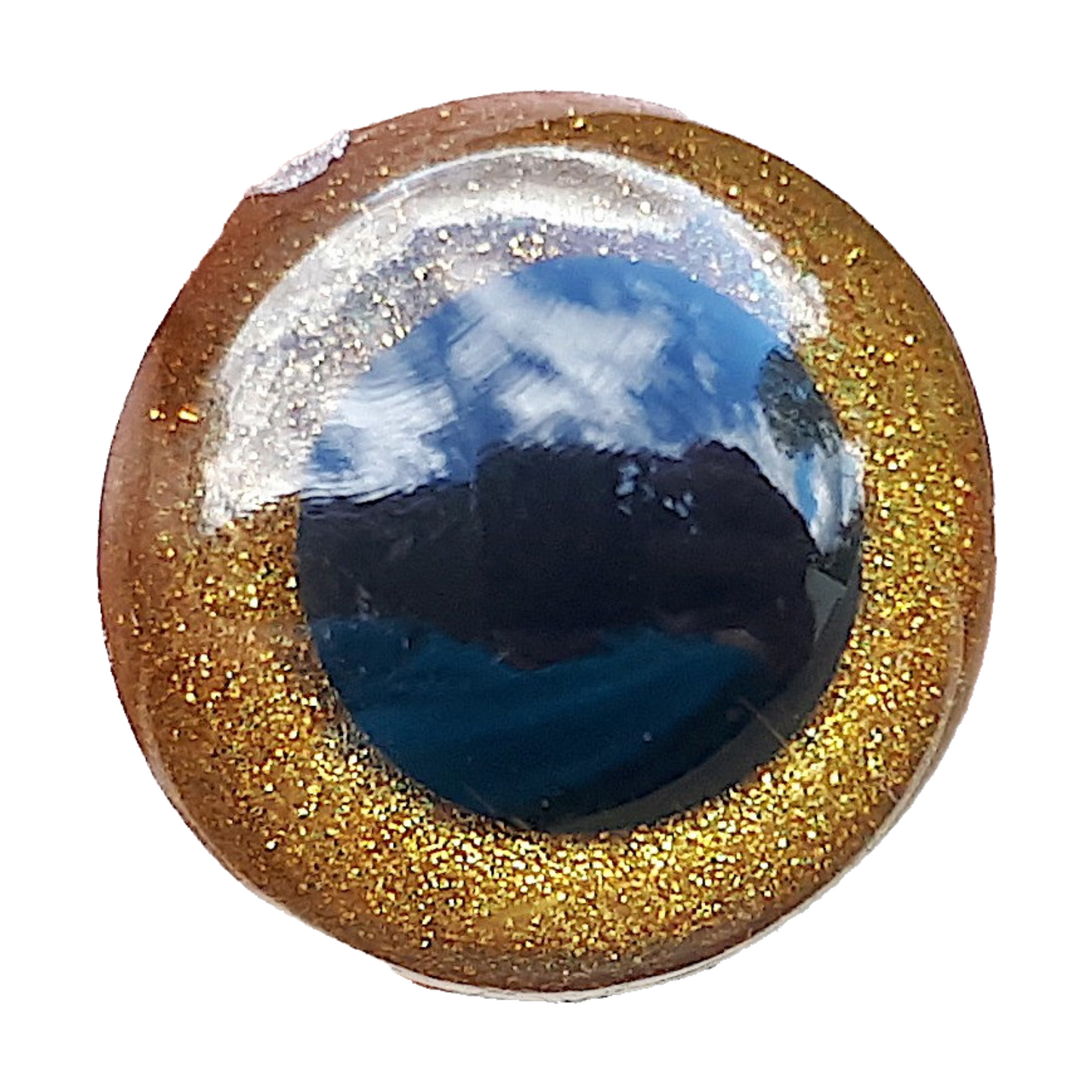 30mm Glitter Safety Eyes (Sinker Style)