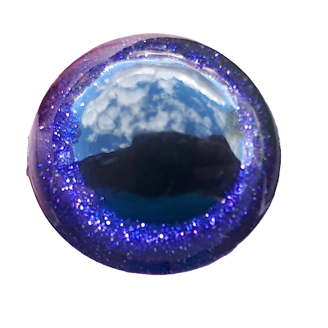 30mm Glitter Safety Eyes (Sinker Style)