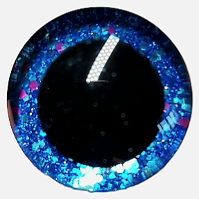 18mm Cosmic Safety Eyes (Sinker Style)