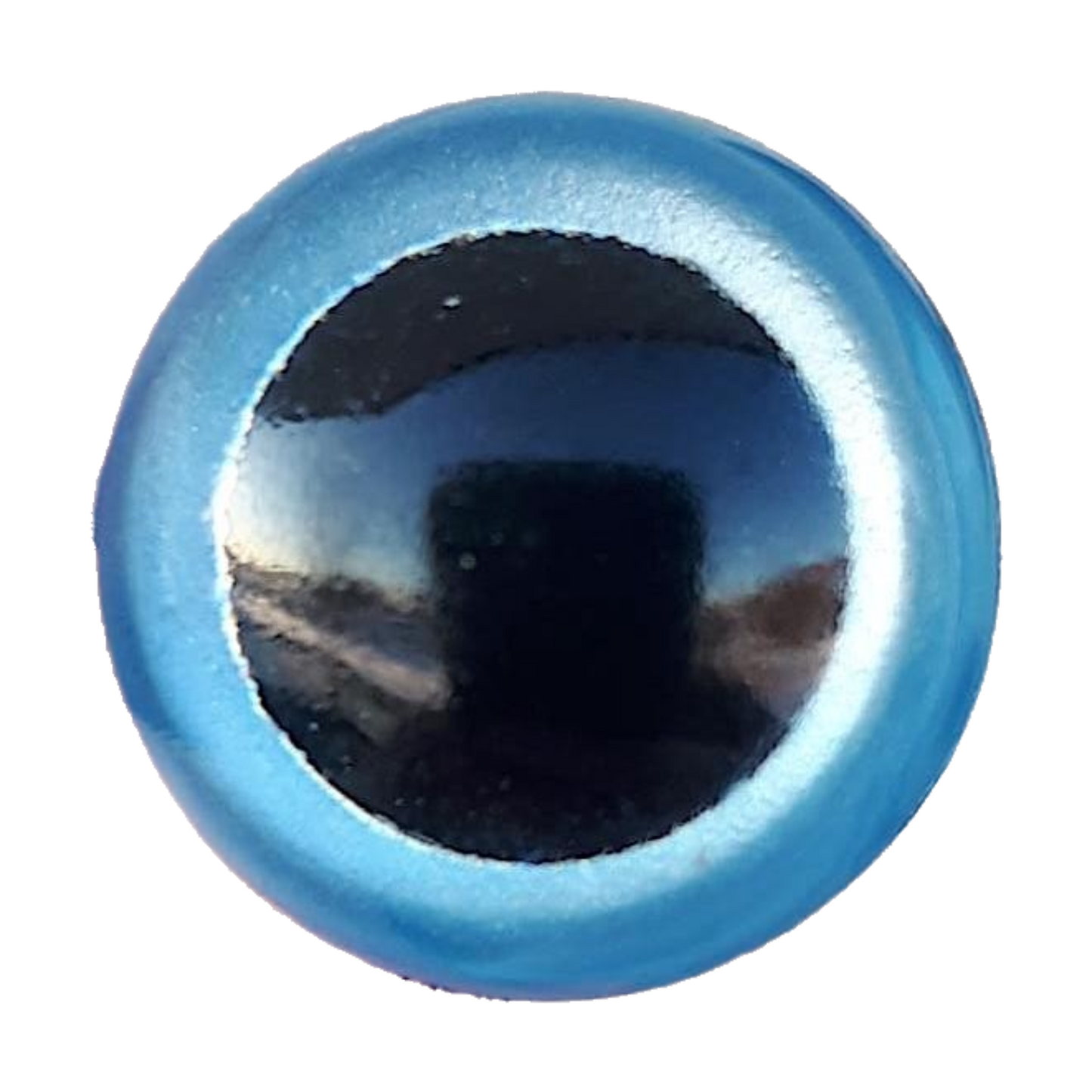 Baby Blue Metallic Safety Eyes (multiple size options)