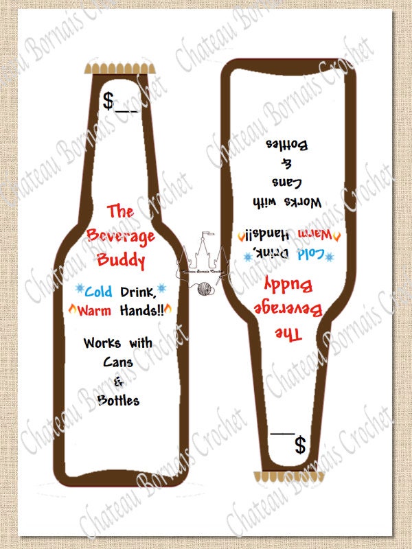 Printable Beverage Buddy Labels