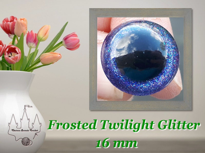 Frosted Twilight Safety Eyes (multiple size options)