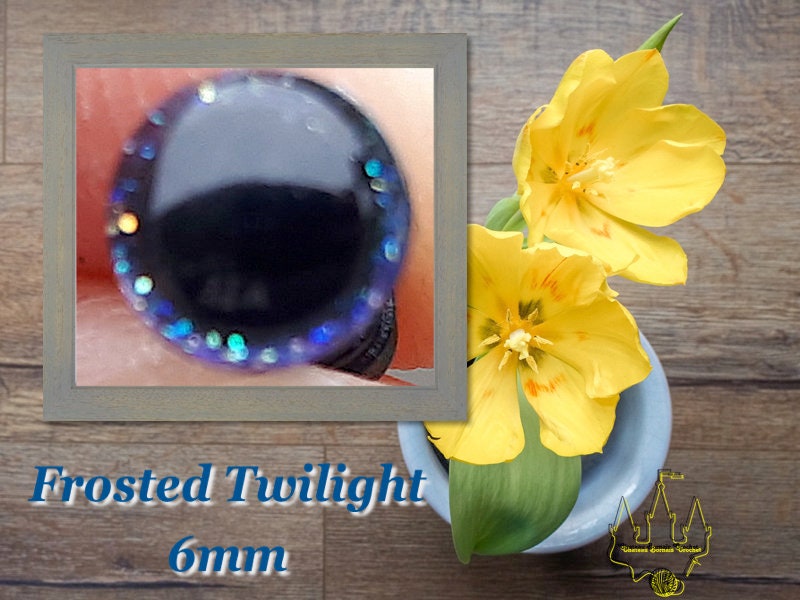 Frosted Twilight Safety Eyes (multiple size options)